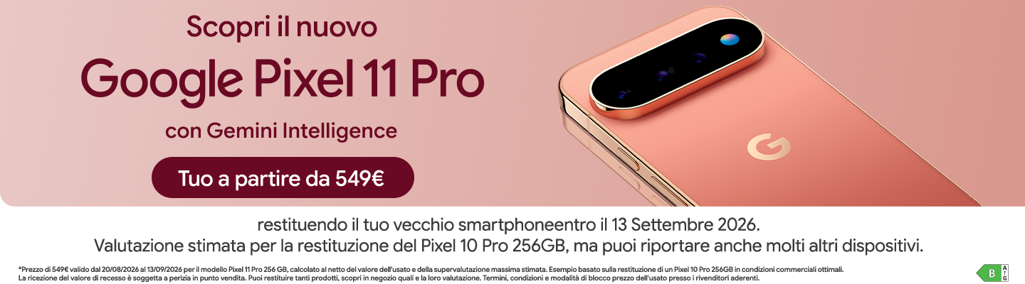 Novità: Google Pixel Series 11